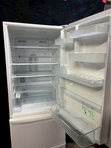 【成約済み】Panasonic 冷蔵庫 NR-C372N-W 365L 3ドア 右開きタイプ