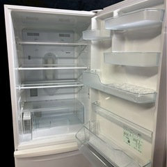 Panasonic 冷蔵庫 NR-C372N-W 365L 3ドア 右開きタイプの画像