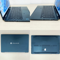 【軽量】タッチパネル 2in1コンバーチブル ノートパソコン 2021年製 東芝 dynabook V83/HS 11世代 i5 SSD 256GB メモリ 8GB Iris Xe Windows11 Office付き 41の画像