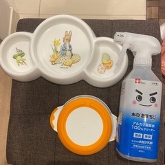 子供用　お皿2点の画像