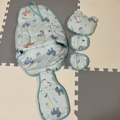 【未使用品】ベビーカーシート チャイルドシート ベビーカークッション 洗濯可能の画像