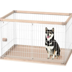 【美品】ペットゲージ アイリスオーヤマの画像
