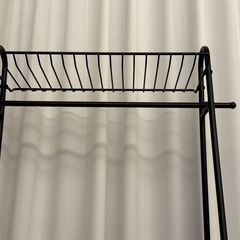 美品ハンガーラックの画像
