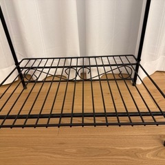 美品ハンガーラックの画像