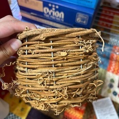 木のカゴの画像