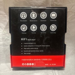 ⭐️新品未開封⭐️1台多役⭐️MP3プレーヤー HIFI音質 32GB大容量 カメラ付きの画像