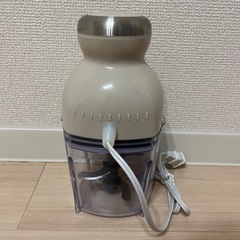 recolte フードプロセッサー ホワイトの画像
