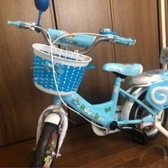 【美品】補助輪が光る✨自転車 12インチの画像