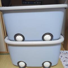 からからつみき、ニトリおもちゃケース付きの画像
