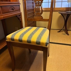 アンティークな品です。  ライティング デスク 木製 の画像