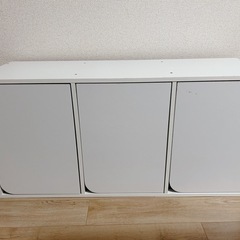 3段　カラーボックス　白　収納ボックス　の画像