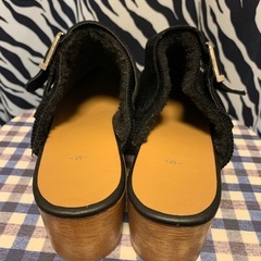 【新品】サボサンダル レディース Mサイズ ブラックの画像