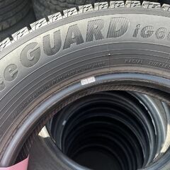 YOKOHAMA ice GUARD iG60 155/80R13 13インチ スタッドレス 4本 23年製 バリ溝 ヴィッツ パッソ プラッツ等　(KTC328)クレジットカード QRコード決済可能の画像