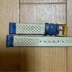 決まりました　ドイツ製革腕時計替えベルト18mm新品 未使用の画像