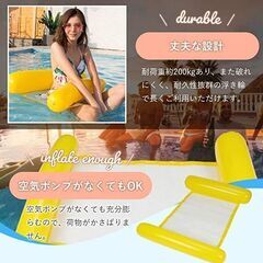 ◇【新品未使用】浮き輪 人気 浮き輪ベッド 大人用 水上ハンモック 海遊びの画像