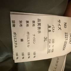 【最終値下げ 
早めに取り引き出来る方！値下げ不可】未使用 ベルーナー ジャケット 3Lの画像