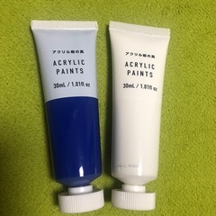 ダイソー アクリル絵の具の画像