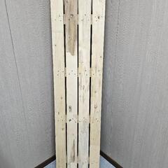 木製 パレット 焼印入り DIY 台車 の画像