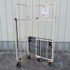 状態良好 ダイフク/Daifuku カーゴテーナ/カゴ台車  サイズ:(約)W850ｍｍ×D600ｍｍ×H1700ｍｍ キャスターは自在⇔直行 設定可能 複数在庫があります 手渡し希望/自社配送可能（配送エリアについてお問い合わせください）の画像