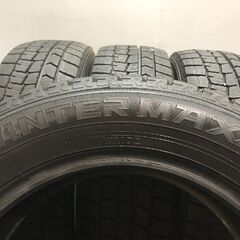 DUNLOP WINTER MAXX WM02 215/60R17 17インチ スタッドレス 4本 22年製 バリ溝 アルファード C-HR エスティマ オデッセイ等　(KTD485)クレジットカード QRコード決済可能の画像