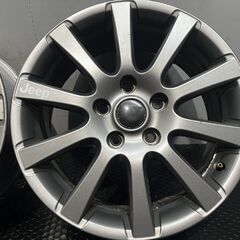Jeep WK36 グランドチェロキー 純正OPホイール BBS/RD487 18インチ 4本 7.5J5HPCD127+56.4　(MHD421MYR)クレジットカード QRコード決済可能の画像
