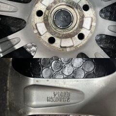 Jeep WK36 グランドチェロキー 純正OPホイール BBS/RD487 18インチ 4本 7.5J5HPCD127+56.4　(MHD421MYR)クレジットカード QRコード決済可能の画像