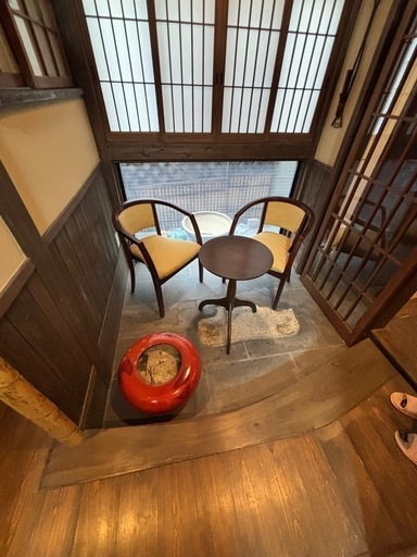 アンティーク陶器火鉢