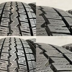 【DL SV01 195/80R15 107/105L LT】スタッドレス【トヨタ 200系ハイエース 純正ホイール 15インチ 6J6HPCD139.7+35】20年製 バリ溝(MTH872)クレジットカード QRコード決済可能の画像