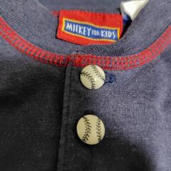 ディズニー　ベースボールデザイン　Tシャツ　90〜100cmの画像
