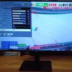無料配送 美品!! １９年製 ハイセンス４３V型 液晶テレビ43F60E HDR10 4K 対応 ドルビーオーディオ 社外スタンドの画像
