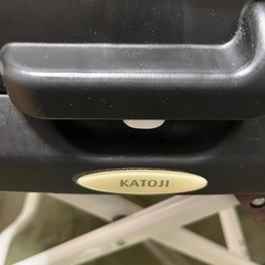 カトージ スイングハイローラック ピッコロ グレーボーダー ブラック　バウンサー 0か月~  品番03906 の画像