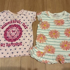 80-100size女の子 5着＋ワンピースセットアップの画像