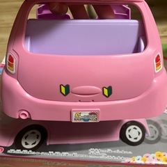 タカラトミー✨リカちゃん✨ファミリーカー✨ピンク✨の画像