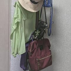 アンティーク風 木製 レトロ ポールハンガーラック　の画像