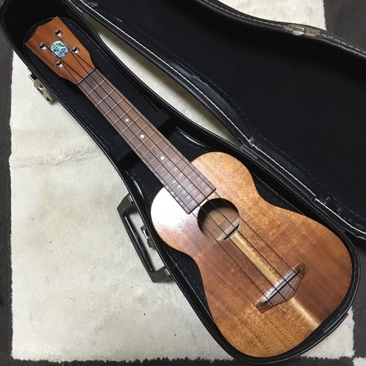 激レア Mana マナ ソプラノウクレレ Made in hawaii ハードケース付