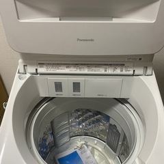 2022年製 美品　パナソニック 8.0kg 洗濯機 NA-FA8K1 ホワイトの画像