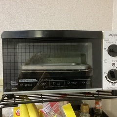 便利なオーブントースターの画像
