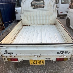 ⭐️キャリートラック4WD_KU特別車検8/2⭐️走行良好の画像