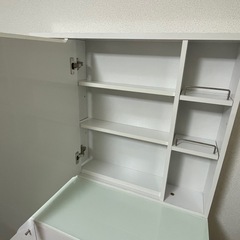 ニトリ　ドレッサー　ホワイトの画像