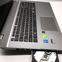★長期サポートOffice2024｜Win11(24H2)★東芝 T873/87J【フルHD17.3型｜高性能 i7 +GeForce GT745M +メモリ16GB +SSD512GB(新) +HDD1TB】（管理：202507270139）の画像