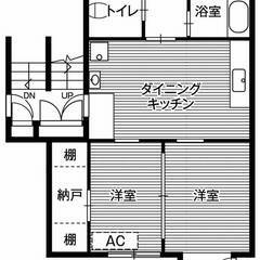 ◆敷金・礼金が無料！◆ビレッジハウス大穂1号棟 (106号…