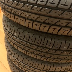 【新品・未使用】ブリヂストン スニーカー SNK2 タイヤ 4本セット 135/80R12 68Sの画像