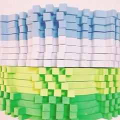 知育立体パズル　クムタス2セットの画像