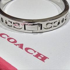 COACH ブレスレット シルバーの画像