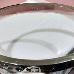 COACH ブレスレット シルバーの画像