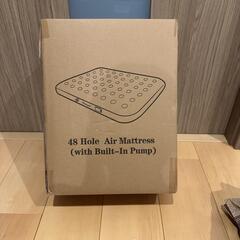 【新品】エアーベッド ダブル 電動エアーマット 電動エアーポンプ 耐荷重300kgの画像