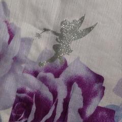 ✨年代物✨ティンカーベル 浴衣 紫 薔薇 ディズニーの画像
