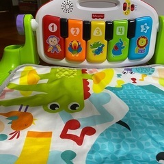 Fisher-Price あんよでキック！4WAYバイリンガル・ピアノジムの画像