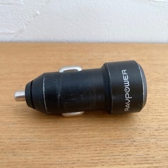 【終了】RAVPOWER カーチャージャー　シガーソケット　USB 2ポートの画像