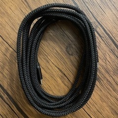 【2本/新品/未使用】Type-C Cable 黒　3Mの画像